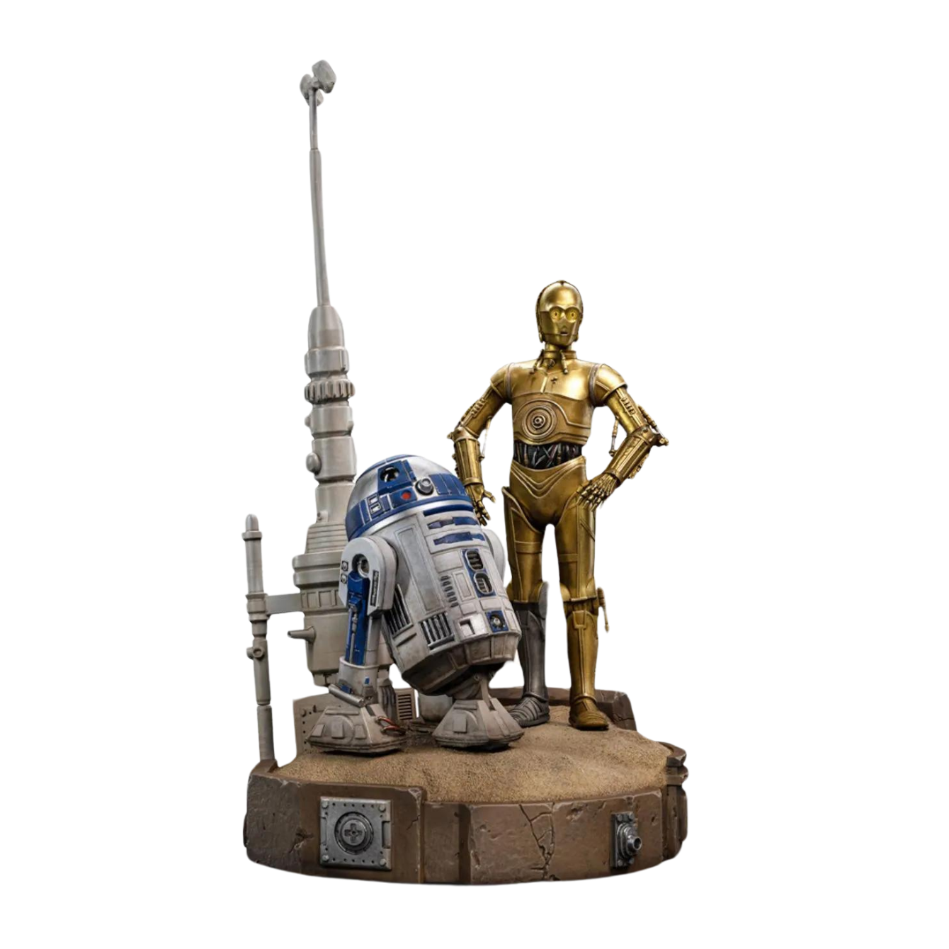Pre-Order - Statue C-3PO and R2-D2 Deluxe - Star Wars - Art Scale