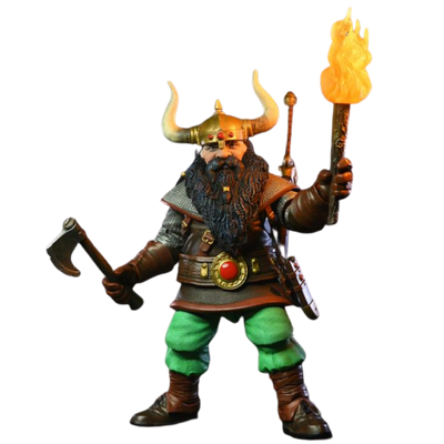 Dungeons & Dragons Ultimate Elkhorn the Good Dwarf Fighter Action Figure