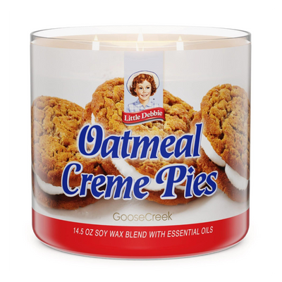 OATMEAL CREME PIES LITTLE DEBBIE ™ 3-WICK CANDLE