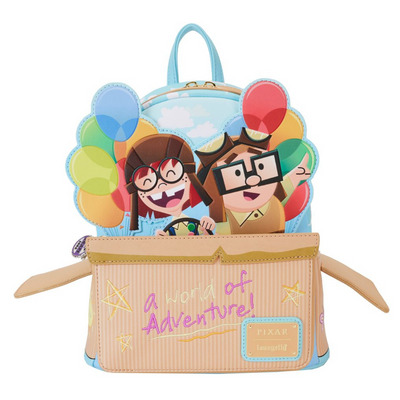 PRE-ORDER Loungefly Pixar UP 15th Anniversary Spirit of Adventure Mini Backpack