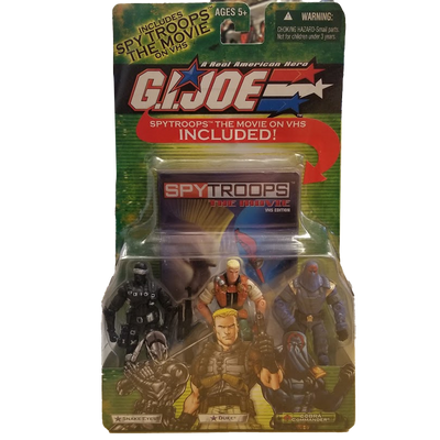 G.I. Joe Spytroops VHS box set 2003