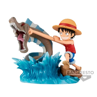 Log Stories - Monkey.D.Luffy vs Local Sea Monster - "One Piece", Bandai Spirits World Collectable Figure