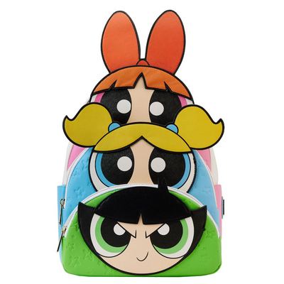 Loungefly Powerpuff Girls Triple Pocket Backpack