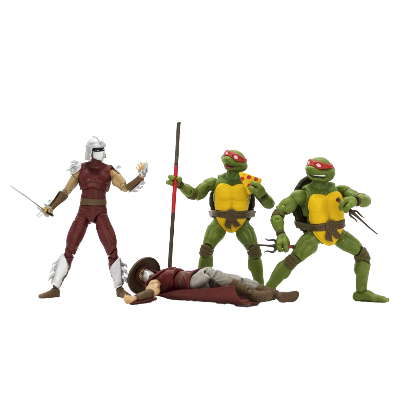 The Loyal Subjects BST AXN Eastman & Laird's Teenage Mutant Ninja Turtles  PX Action 4 Pack Set 2