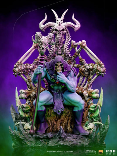 SKELETOR ON THRONE DELUXE 1:10 Scale Statue by Iron Studios