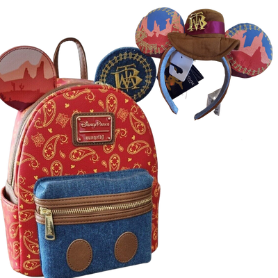Loungefly Main Attractions Thunder Mountain Backpack with Ears
