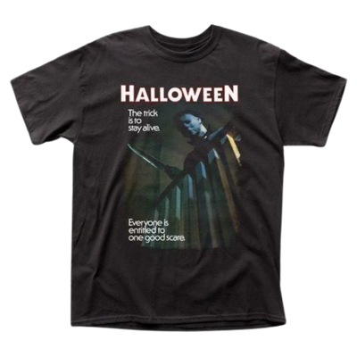 Halloween Shirt The Trick is to Stay Alive Color Variant