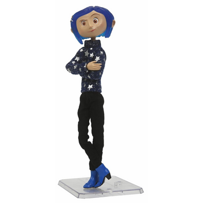 PRE-ORDER Coraline - Articulated Figure (plastic armature) - Coraline in Star Sweater