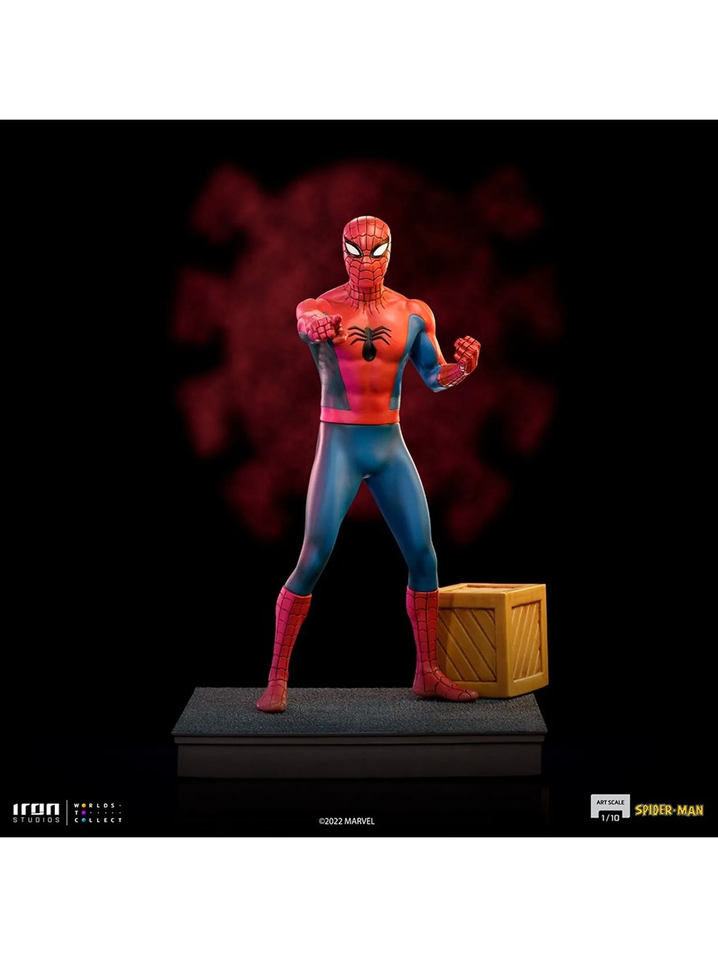 Statue Spider-Man `60s - Animated Series - Art Scale 1/10 - Iron Studios