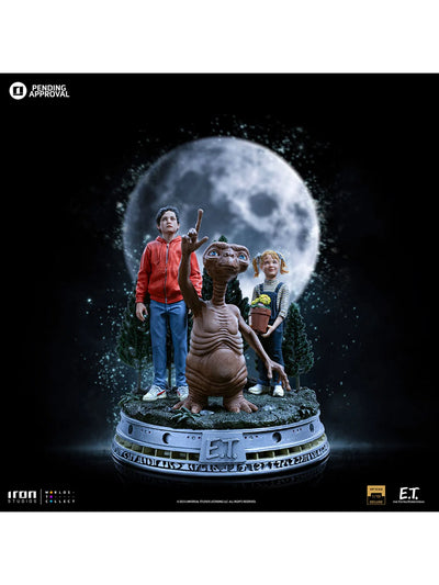 PRE-ORDER Statue E.T., Elliot and Gertie Deluxe - E.T. - Art Scale 1/10