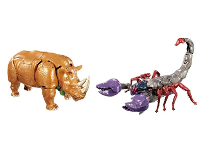 Transformers: Beast Wars BWVS-02 Rhinox vs. Scorponok (Premium Finish) Two-Pack