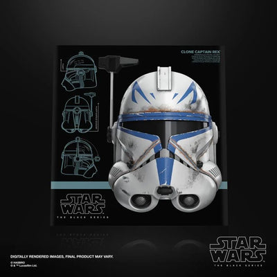 Star Wars: The Black Series Clone Captain Rex (Ahsoka) 1:1 Scale Wearable Electronic Helmet