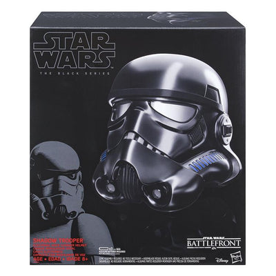 PRE-ORDER Star Wars: The Black Series Shadow Trooper 1:1 Scale Wearable Electronic Voice Changer Helmet Exclusive