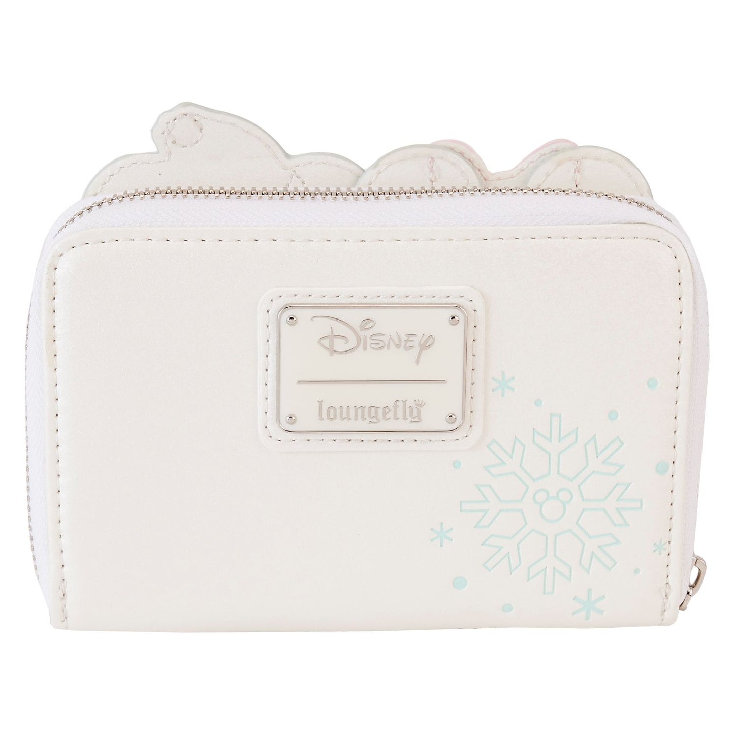 Loungefly Disney Minnie Pastel Snowman Zip Around Wallet