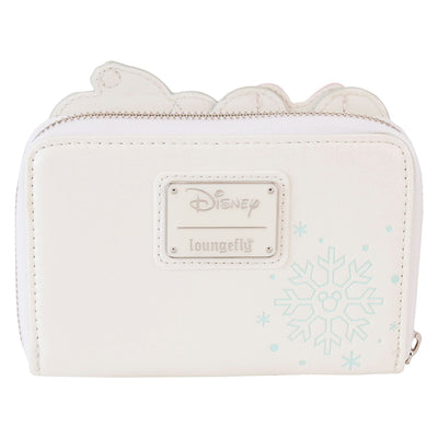 PRE-ORDER Loungefly Disney Minnie Pastel Snowman Zip Around Wallet