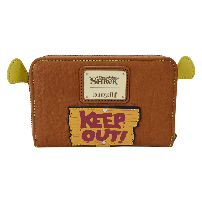 Shrek Keep Out Cosplay Zip Around Wallet