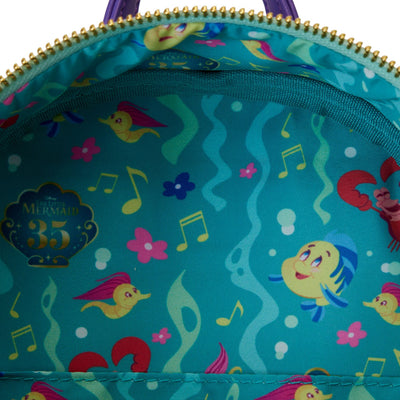 PRE-ORDER Disney The Little Mermaid 35th Anniversary Life is the Bubbles Mini Backpack