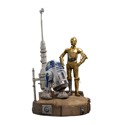 Pre-Order - Statue C-3PO and R2-D2 Deluxe - Star Wars - Art Scale 1/10 - Iron Studios
