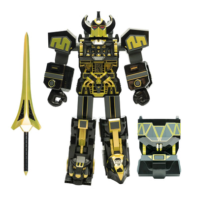 Mighty Morphin Power Rangers Super Cyborg Megazord (Black / Gold)