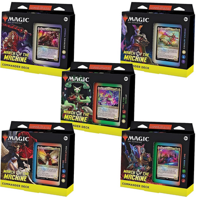 Magic: The Gathering - March of the Machine Commander Deck Display One per order