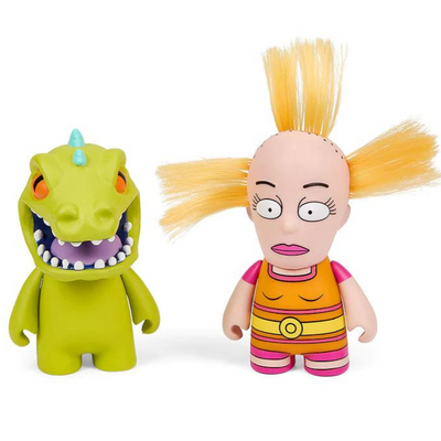 RUGRATS CYNTHIA AND REPTAR 3" VINYL FIGURE 2-PACK