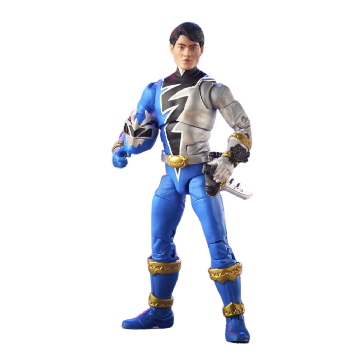 Power Rangers Dino Fury Lightning Collection Blue Ranger