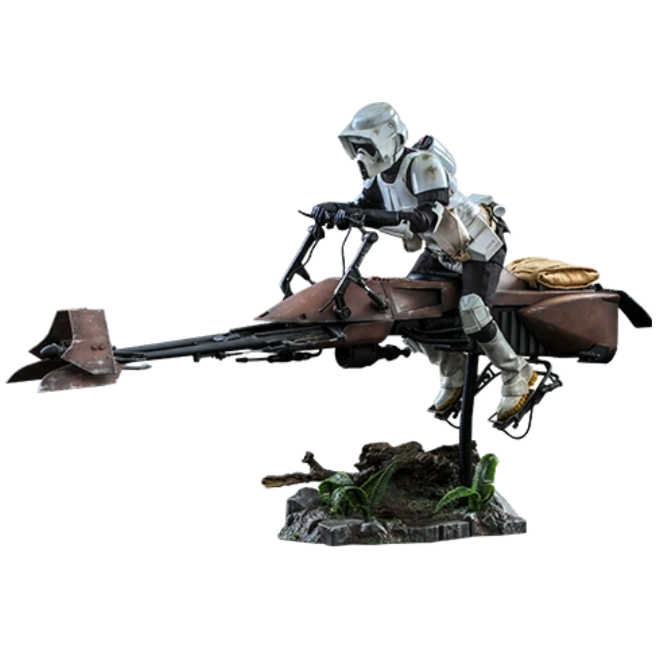 SCOUT TROOPER™ AND SPEEDER BIKE™ Sixth Scale Figure Set by Hot Toys
