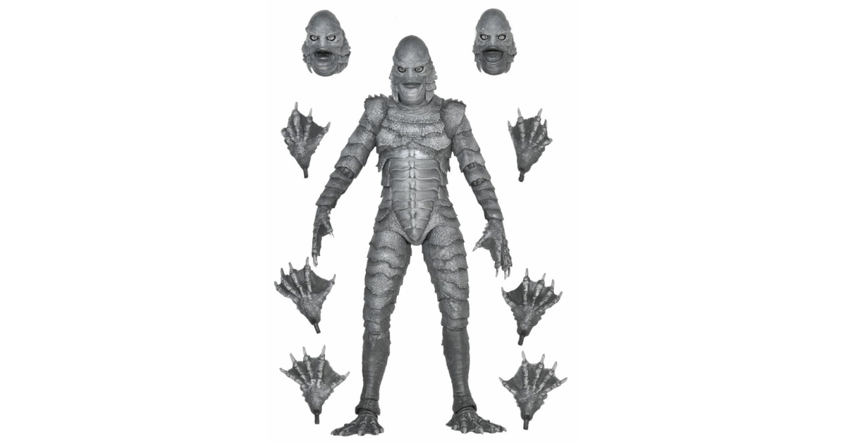 PRE-ORDER Universal Monsters Ultimate Creature from the Black Lagoon Figure (B&W)