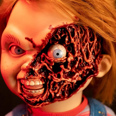 Child's Play 3 Ultimate Chucky Pizza Face Head