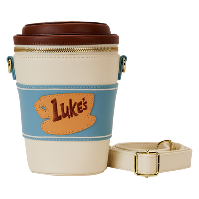 Gilmore Girls Luke's Diner To-Go Coffee Cup Figural Crossbody Bag