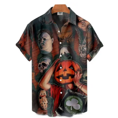 Horror Icons 3D Print Shirt