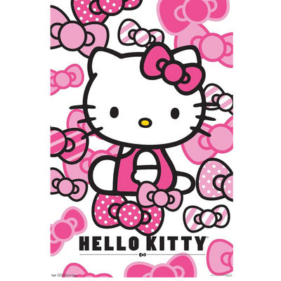 HELLO KITTY... Bows Poster