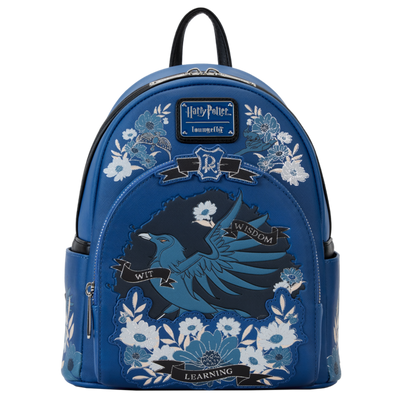PRE-ORDER Harry Potter Ravenclaw House Floral Tattoo Mini Backpack
