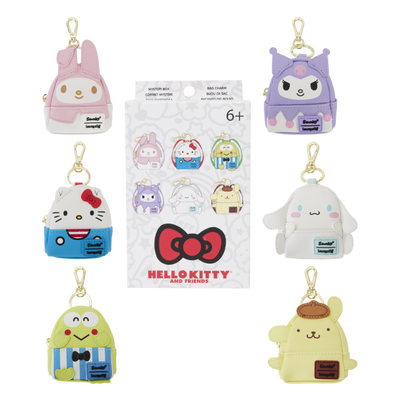 PRE-ORDER Sanrio Hello Kitty & Friends 50th Anniversary Mystery Mini Backpack Keychain