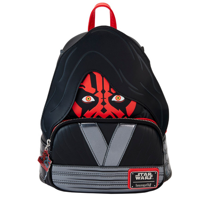 PRE-ORDER Star Wars Phantom Menace 25th Darth Maul Detachable Hood Mini Backpack