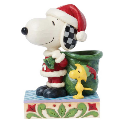PRE-ORDER Snoopy Santa and Elf Woodstock