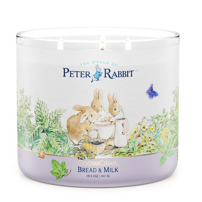 PETER RABBIT - BREAD & MILK LARGE 3-WICK CANDLE