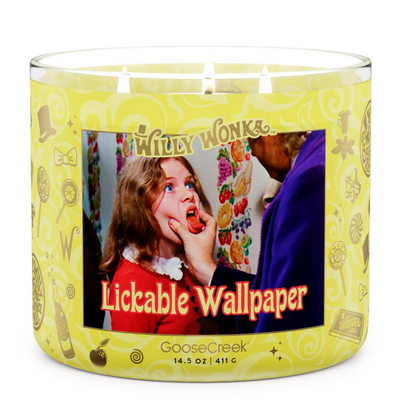 LICKABLE WALLPAPER 3-WICK WONKA CANDLE
