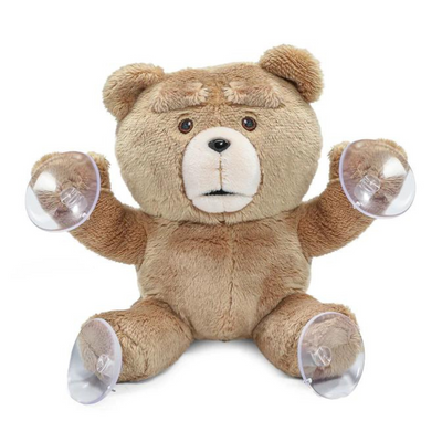 TED 6” PLUSH WINDOW CLINGER BY KIDROBOT