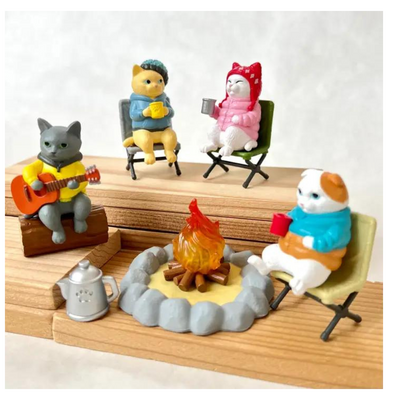 Campfire Cat Figurine Capsule