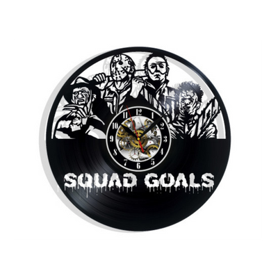 Squad Goals Wall Clock