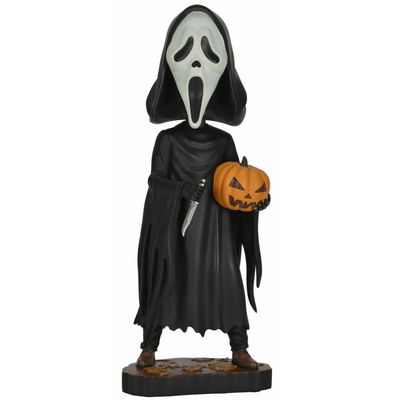 Ghost Face - Head Knocker - Ghost Face with Pumpkin