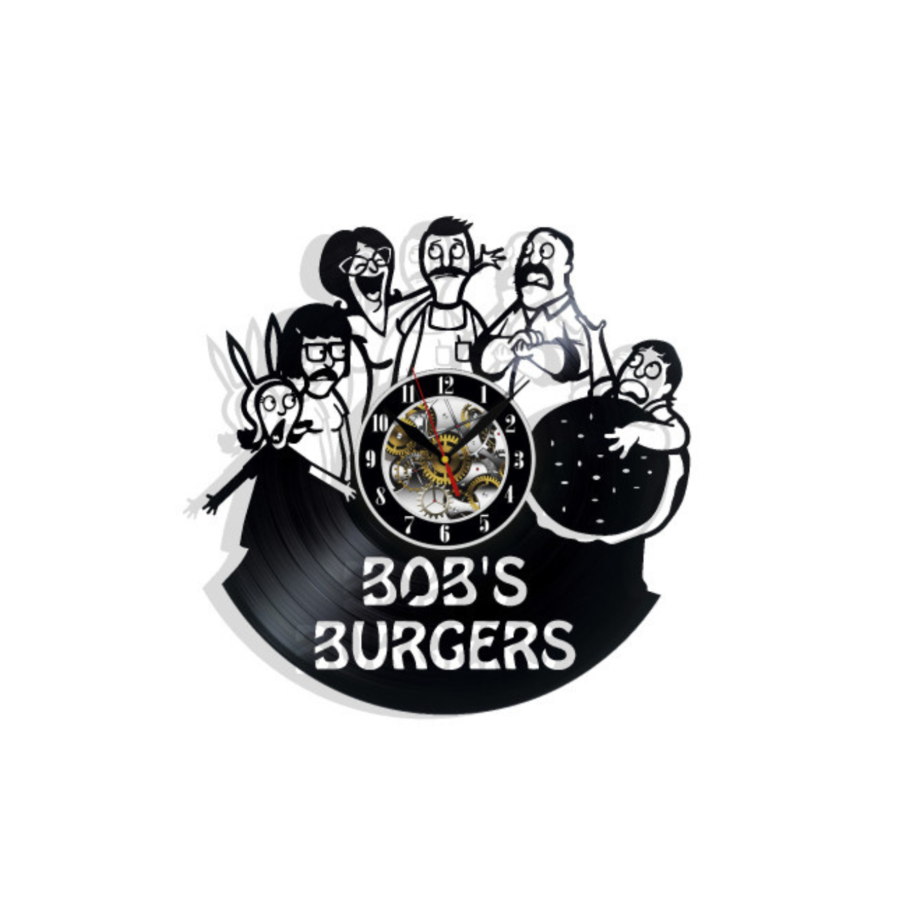 Bob's Burgers Wall Clock