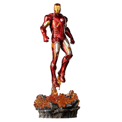 IRON MAN (BATTLE OF NY) 1:10 Scale Statue by Iron Studios