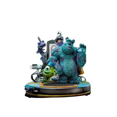 PRE-ORDER Statue Monsters Inc. Diorama Deluxe - Disney 100TH - Monsters Inc - Art Scale 1/10