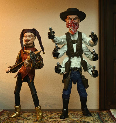 PRE-ORDER Puppet Master Ultimate Six-Shooter & Jester Two-Pack