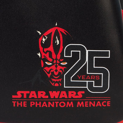 Star Wars Phantom Menace 25th Darth Maul Detachable Hood Mini Backpack
