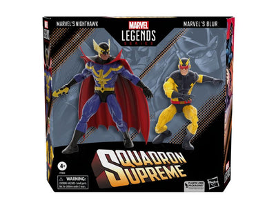 Squadron Supreme Marvel Legends Marvel's Nighthawk and Marvel's Blur Two-Pack