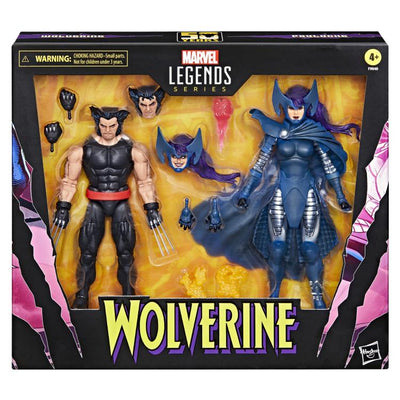 Wolverine 50th Anniversary Marvel Legends Wolverine and Psylocke Two-Pack