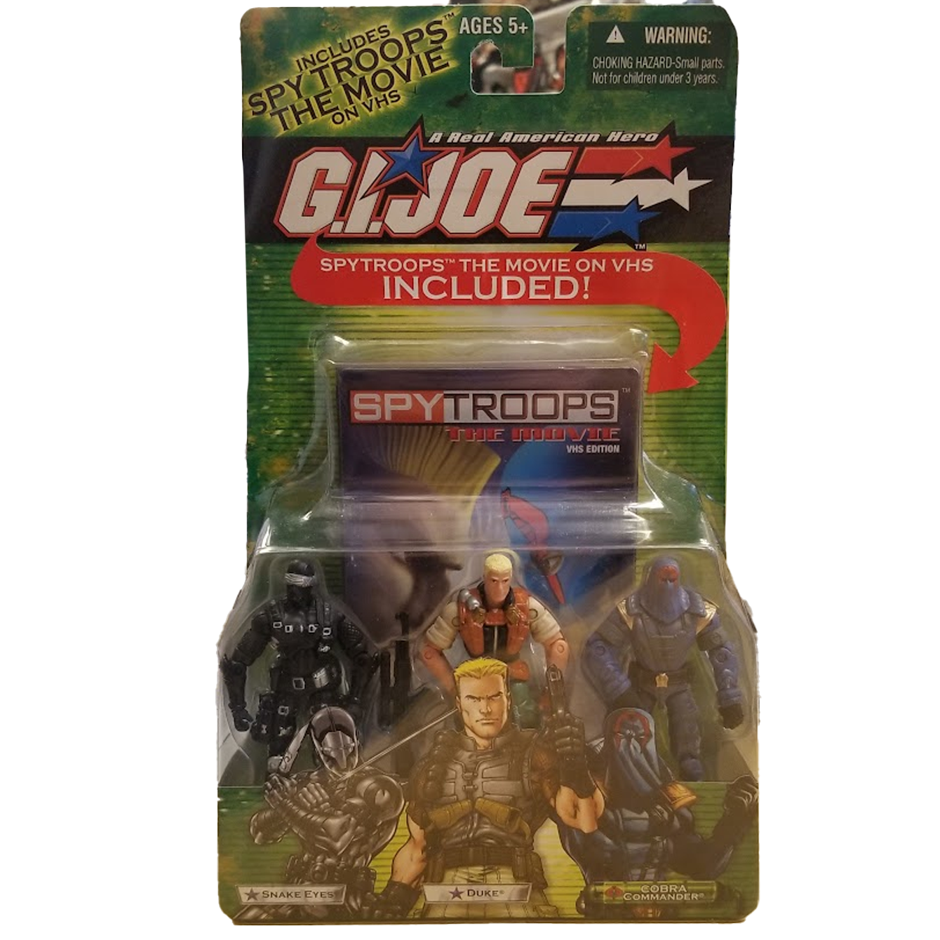 G.I. Joe Spytroops VHS box set 2003